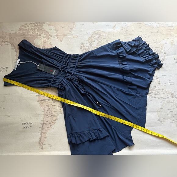 🆕Sun Light Paris Tank Tunic Size 1 (XS) NWT 249$ Blue - Picture 8 of 10